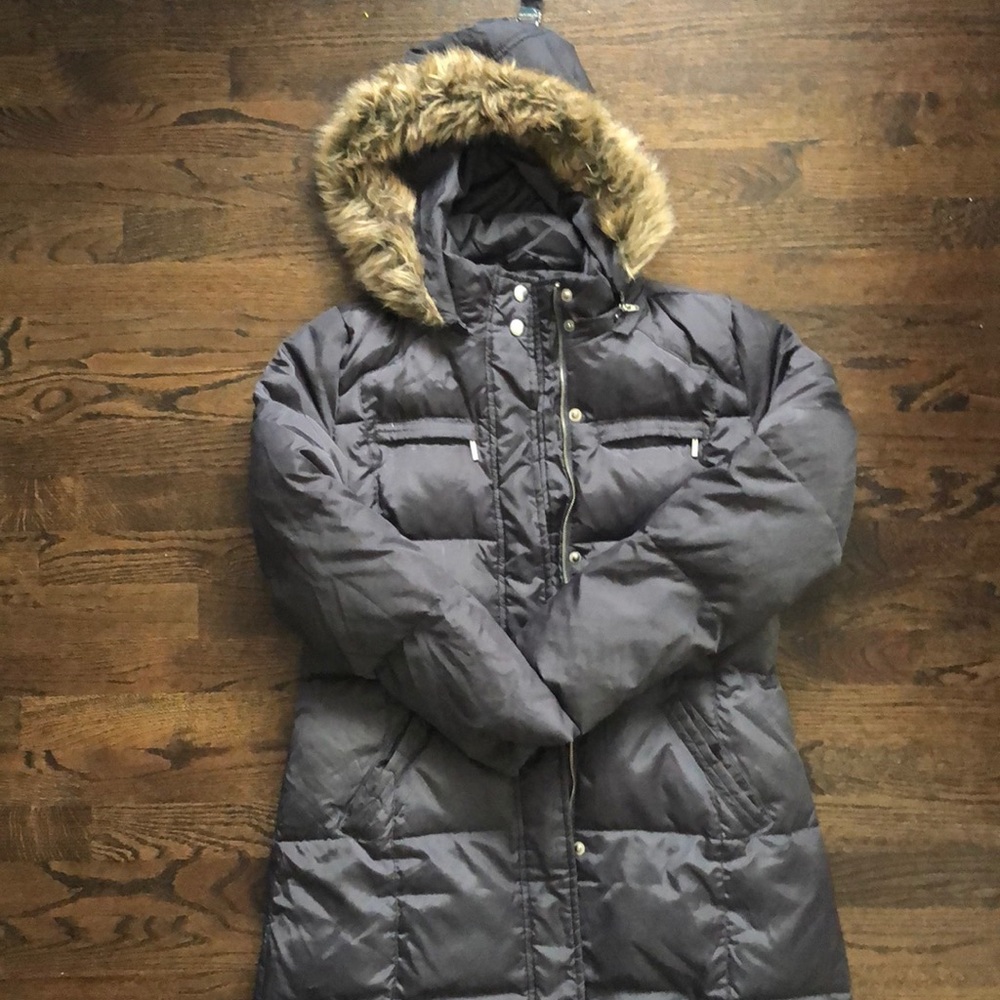 Michael Kors Long Puffer Hooded winter coat